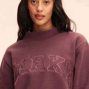Arket Women's Eggplant Sweatshirt